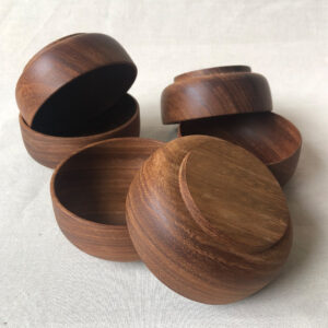 Wooden bowl set