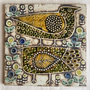 Lisa Larson tile "Birds"